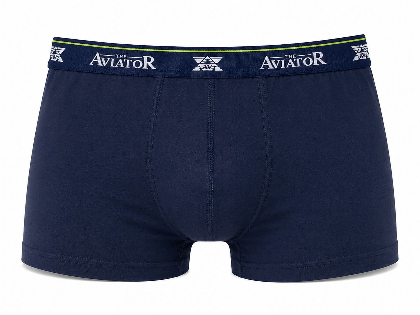 BOXER BLANC BANDE BLEU MARINE photo 24