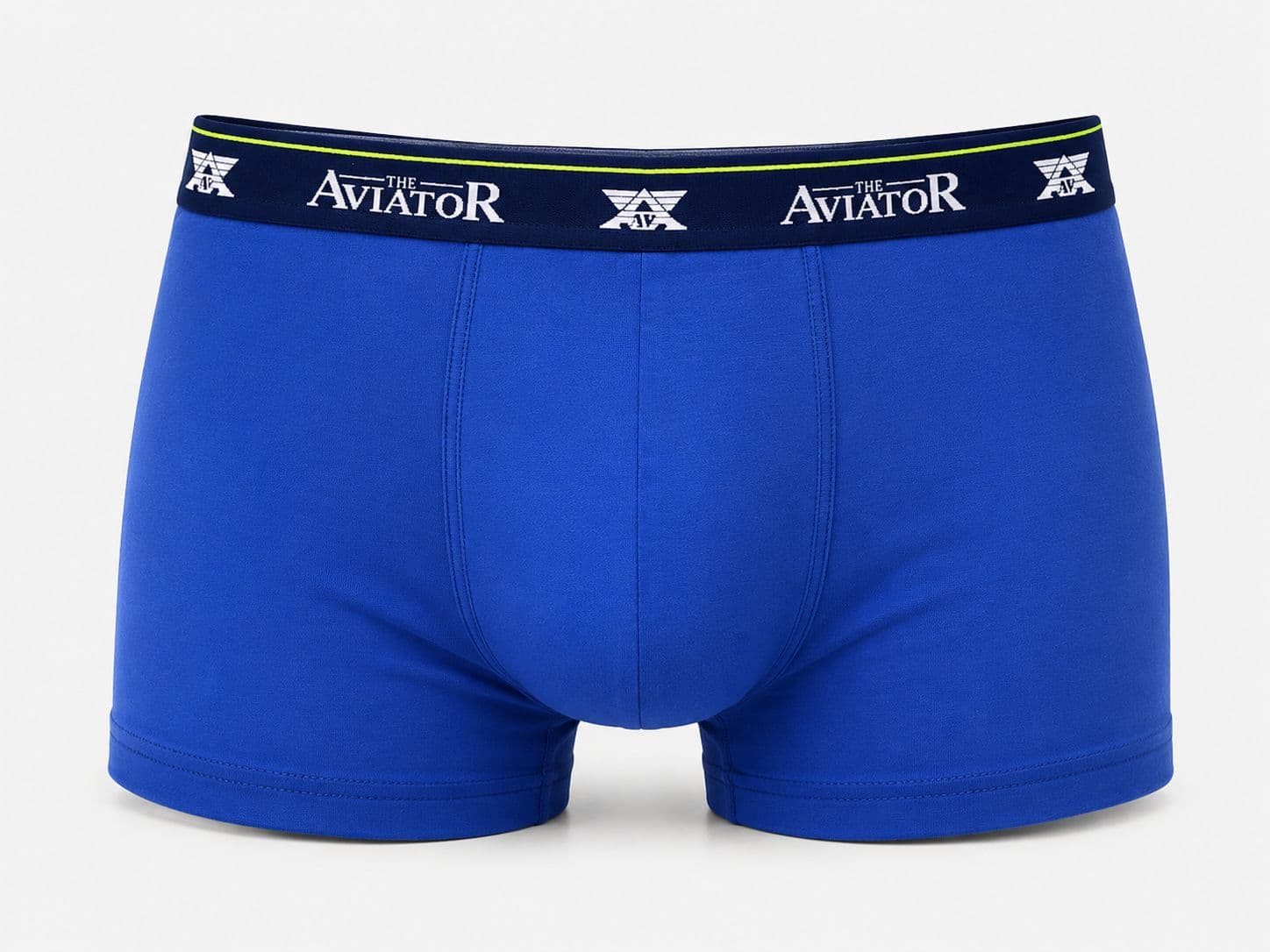 BOXER BLANC BANDE BLEU MARINE photo 19