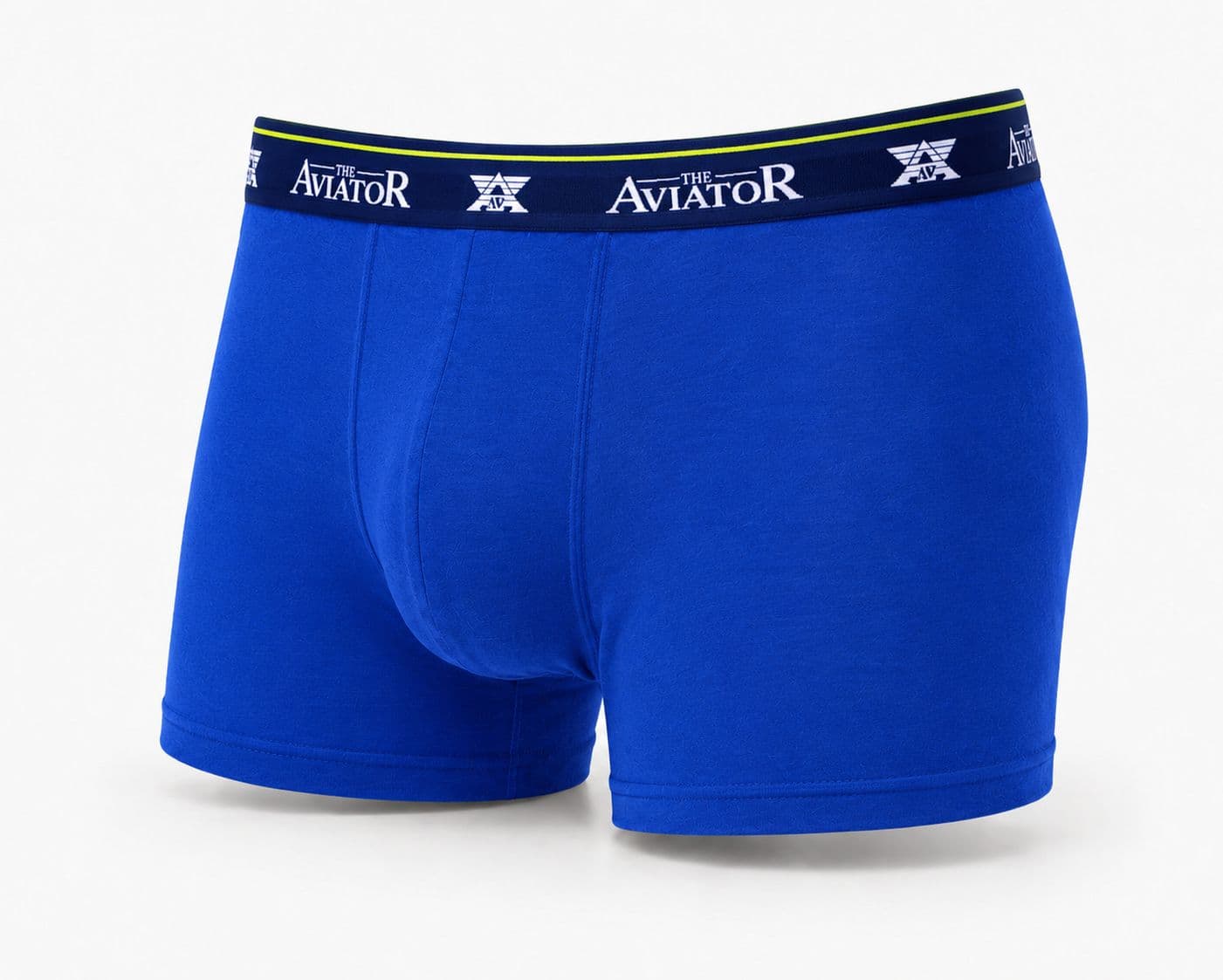BOXER BLANC BANDE BLEU MARINE photo 20